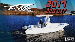 2017 Tidewater 220 LXF AVAILABLE NOW  Sandy Hook Yachts [upl. by Whittaker974]