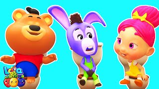 Surprise Potty Training Kids Songs  Nursery Rhymes  Lala amp The Bear [upl. by Aehsel]