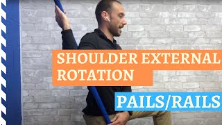 Shoulder Mobility  External Rotation PAILsRAILs Simple [upl. by Pammi]