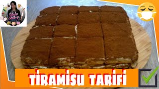 TIRAMISU SANS OEUFS  tiramisu tarifi başkalarda olay burda 100 kolay tam tarif [upl. by Bohrer875]