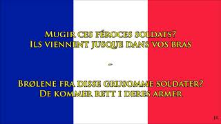 Frankrikes nasjonalsang FRNO tekst  Anthem of France Norwegian [upl. by Brunhilde]