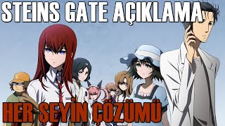 STEINS GATE AÇIKLAMA quotHERŞEYİN ÇÖZÜMÜ BU VİDEOquot [upl. by Chaddy935]