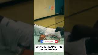 Shaquille ONeal Breaks the Backboard  Iconic NBA Moment nba shaq dunk [upl. by Koal]