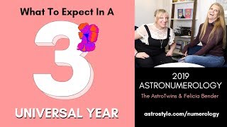 2019 Numerology How to Unlock the Joy and Creative Expression of a 3 Universal Year [upl. by Dwinnell63]