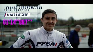 Championnat de France Junior Karting  Round 2 à Salbris [upl. by Beitz]