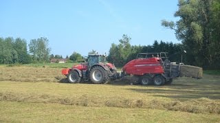 Hay 2014  Massey Ferguson 8670 [upl. by Nnylkcaj]