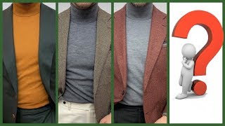 How to Style a Turtleneck  Parker York Smith [upl. by Dnaletak]