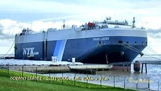 DORADO LEADER 3EIF6 IMO 9308895 Emden Germany car carrier Autotransporter [upl. by Roswell]