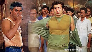 घायल सनी देओल सरत सक्सेना फाइट सीन  Ghayal  Sunny Deol Bollywood Fight Scene  Sarat Saxena [upl. by Eimia]