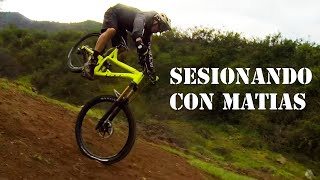 Sesionando Saltos de Mountain Bike con Matías [upl. by Trainor915]