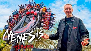 NEMESIS Reborn OPENING Day  Alton Towers Vlog [upl. by Tupler]