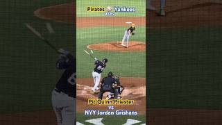 Pirates  Yankees Pit P Quinn Priester vs NYY Jordan Grishans Baseball ⚾️ Life MA2tv Tampa [upl. by Okoyik]