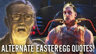 FULL STUHLINGER EASTER EGG IN BLOOD OF THE DEAD All Easter Egg Quotes amp Story Black Ops 4 Zombies [upl. by Navek449]