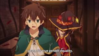 Konosuba 2  Gender Equality [upl. by Llorrad]