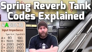 Spring Reverb Tank Codes Explained [upl. by Mutz689]