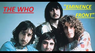 HQ THE WHO  EMINENCE FRONT Best Version High Quality AUDIO HQ amp Lyrics [upl. by Adahs]