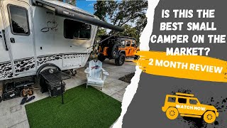 Is This the Best Small Camper on the Market Our 2 Month Review of inTechs Sol Rover Series Dawn RV [upl. by Joelie]