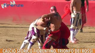 Calcio Storico Fiorentino 2019 la finale Rossi Bianchi [upl. by Atipul]