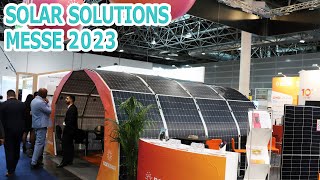 Solar Solutions 2023 SolarPV Solarreinigung Montage Powerstation und mehr [upl. by Ahsirk166]