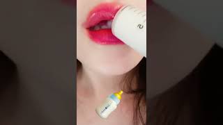 asmr “MILK SYRINGE” 우유주사기 eating sounds 🍼 asmr eating mukbang [upl. by Anahsahs]