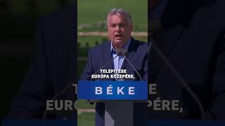 Orbán a Békemeneten A háborúpárti vonaton nincsen fék és megőrült a masiniszta  HÍR TV [upl. by Nnilsia]