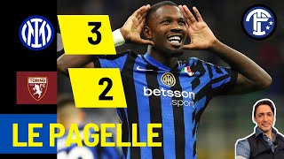 ✍🏻 LE PAGELLE DI INTER  TORINO [upl. by Hubing]