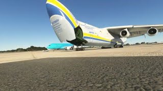 MSFS 2020  Antonov AN225  Bossier City LA to New Orleans LA  KBAD to KMSY  Barksdale [upl. by Ogirdor51]