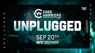 Cage Warriors 177 Unplugged Prelims LIVE [upl. by Nayr994]