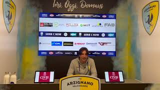 Arzignano ValchiampoTriestinaConferenza Stampa Post Match [upl. by Antonino]