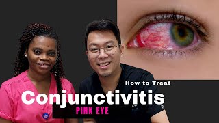 PINK EYE CONJUNCTIVITIS Causes  Symptoms  HOW TO TREAT IT [upl. by Zarah964]