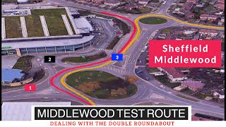 MIDDLEWOOD TEST ROUTE ROUNDABOUT AT ASDA WORDSWORTH AVENUE  SOUTHEY GREEN [upl. by Astri]