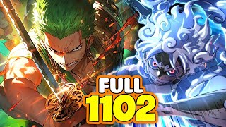 Full One Piece Chap 1102  BẢN ĐẦY ĐỦ CHI TIẾT ZORO MẠNH HƠN LUFFY TRƯỚC TIME SKIP [upl. by Cowey]