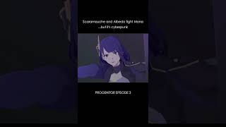 Theres a witch anime genshinimpact animation cyberpunk [upl. by Eelimaj]