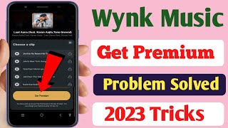 Wynk music get premium lock kaise hataye  Wynk music lock kaise hataye  Wynk music problem [upl. by Aznofla583]