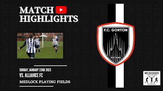 CLASSIC SUNDAY LEAGUE  FC Gorton vs Alliance FC [upl. by Lowry470]