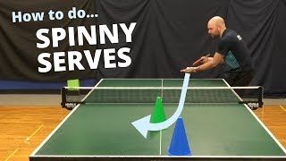 How to get more spin on your serves [upl. by Mord]