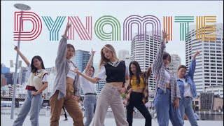 KPOP IN PUBLIC BTS 방탄소년단 Dynamite Dance Cover  SISTEM Dance Cover in Sydney [upl. by Dyna]