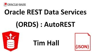 Oracle REST Data Services ORDS  AutoREST [upl. by Aniehs]