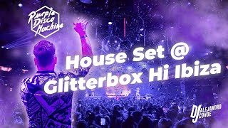 Purple Disco Machine House Set  Glitterbox Hï Ibiza By DJ Alejandro Conde [upl. by Llewon18]