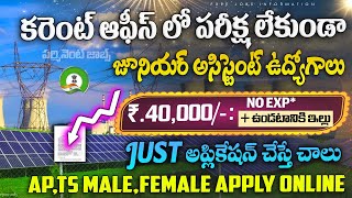 🔥 పరీక్ష లేకుండా కరెంట్ ఆఫీసుల్లో జాబ్స్  Latest Govt jobs in Telugu  NTPC JE Recruitment 2024 [upl. by Naresh]