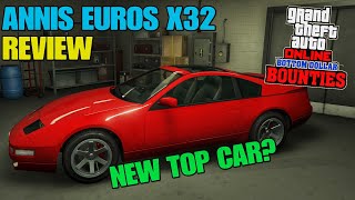 GTA Online Annis Euros X32 Review Bottom Dollar Bounties DLC [upl. by Assirehc]