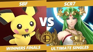 UKIE SSBU Circuit  PW  SBF Wario Pichu Vs Scr7 Palutena Smash Ultimate Tournament Singles WF [upl. by Nelo]