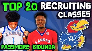 Meet The Recruits  Kansas  Top 20 College Basketball Recruiting Class Rankings [upl. by Ddal]