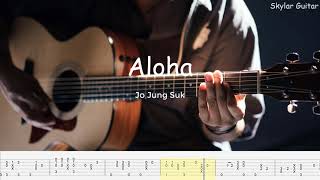 Hospital Playlist OST 3  Jo Jung Suk 조정석  Aloha Fingerstyle Guitar Tab [upl. by Roon]