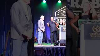 Hilarious exchange at Biletnikoff Crab Fest between Raider greats Phil Villapiano amp George Atkinson [upl. by Tenney]