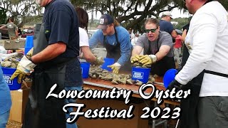 39th Annual Lowcountry Oyster Festival 2023 Boone Hall Plantation Mt Pleasant SC [upl. by Onahpets]