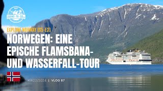 🇳🇴 Norwegen Eine epische Flåmsbana und WasserfallTour [upl. by Rosenbaum]