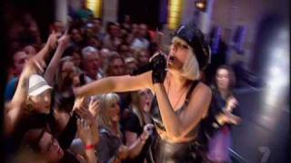 Lady GaGa Live at The Chapel Australia  Poker Face  Part 6 [upl. by Annekam]