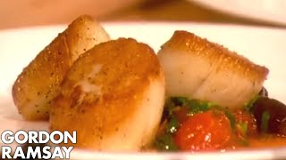 How to Cook Perfect Scallops Part 2  Gordon Ramsay [upl. by Mulry]