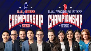 2023 US Chess Championships Round 1 [upl. by Alena]